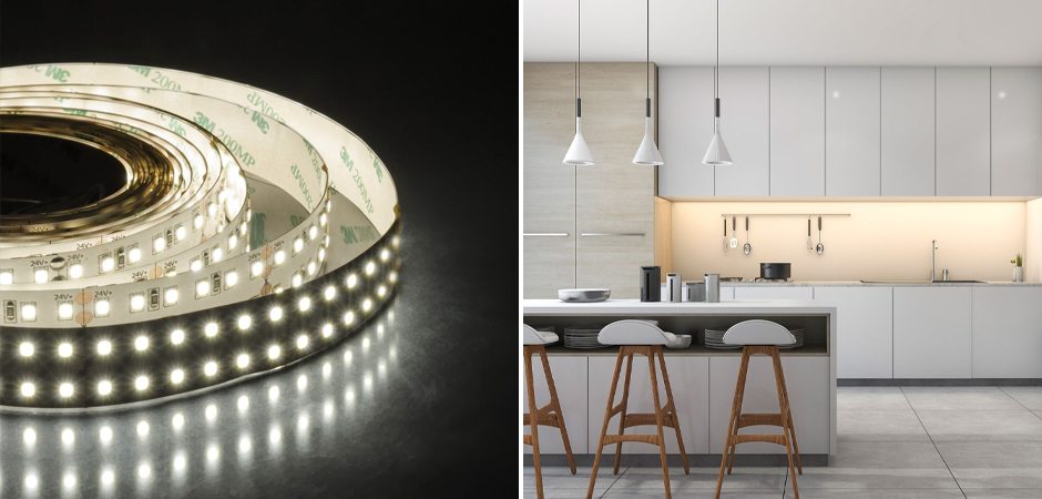 Светодиодная лента 38W/m 240LED/m 2835SMD теплый белый 5M Светодиодная лента 38W/m 240LED/m 2835SMD теплый белый 5M - Loft-Concept в Волгограде
