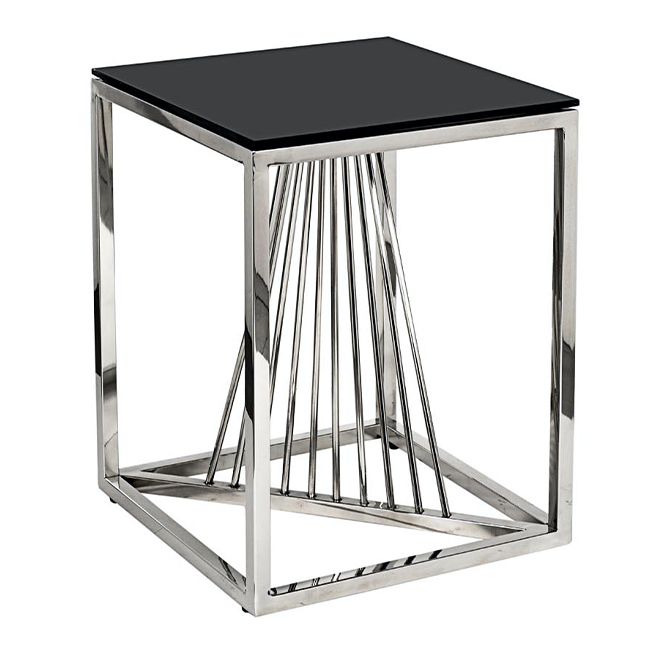 Стол Section Diagonal Stainless Steel 50 Нержавеющая сталь Глянцевый черный Стол Section Diagonal Stainless Steel 50 Нержавеющая сталь Глянцевый черный в Волгограде | Loft Concept