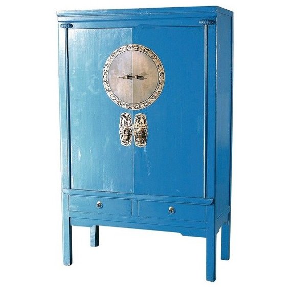 Шкаф китайский Light blue Голубой Шкаф китайский Light blue Голубой в Волгограде | Loft Concept