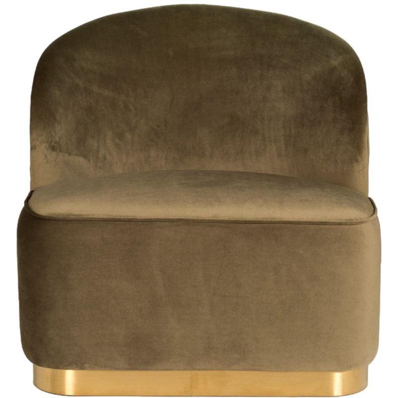 Кресло Zion DARK OLIVE WITH GOLD Темно-оливковый Кресло Zion DARK OLIVE WITH GOLD Темно-оливковый в Волгограде | Loft Concept
