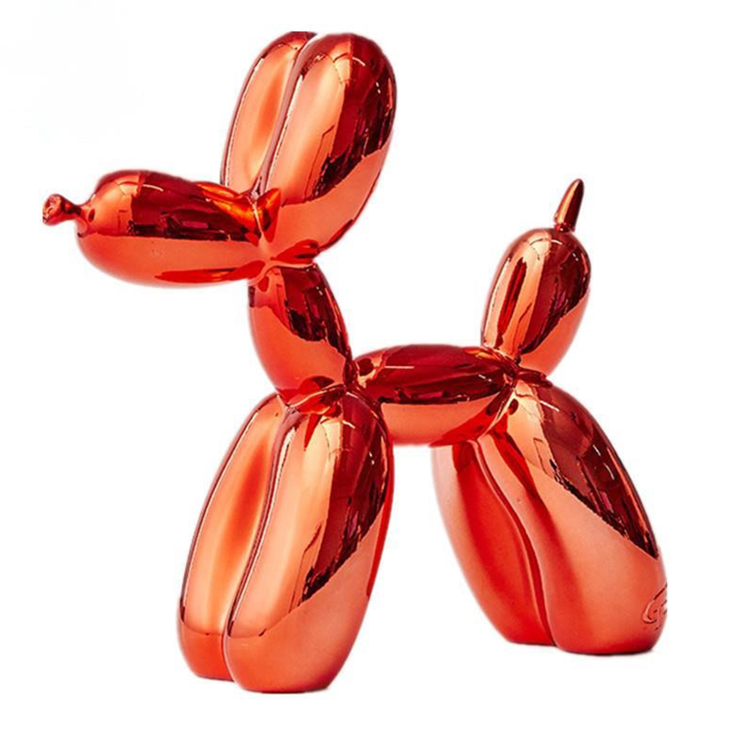 Статуэтка Jeff Koons Balloon Dog medium Red Красный Статуэтка Jeff Koons Balloon Dog medium Red Красный в Волгограде | Loft Concept