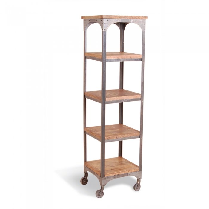 Стеллаж Industrial Metal Rust 5 Layer Corner Shelf Стеллаж Industrial Metal Rust 5 Layer Corner Shelf в Волгограде | Loft Concept