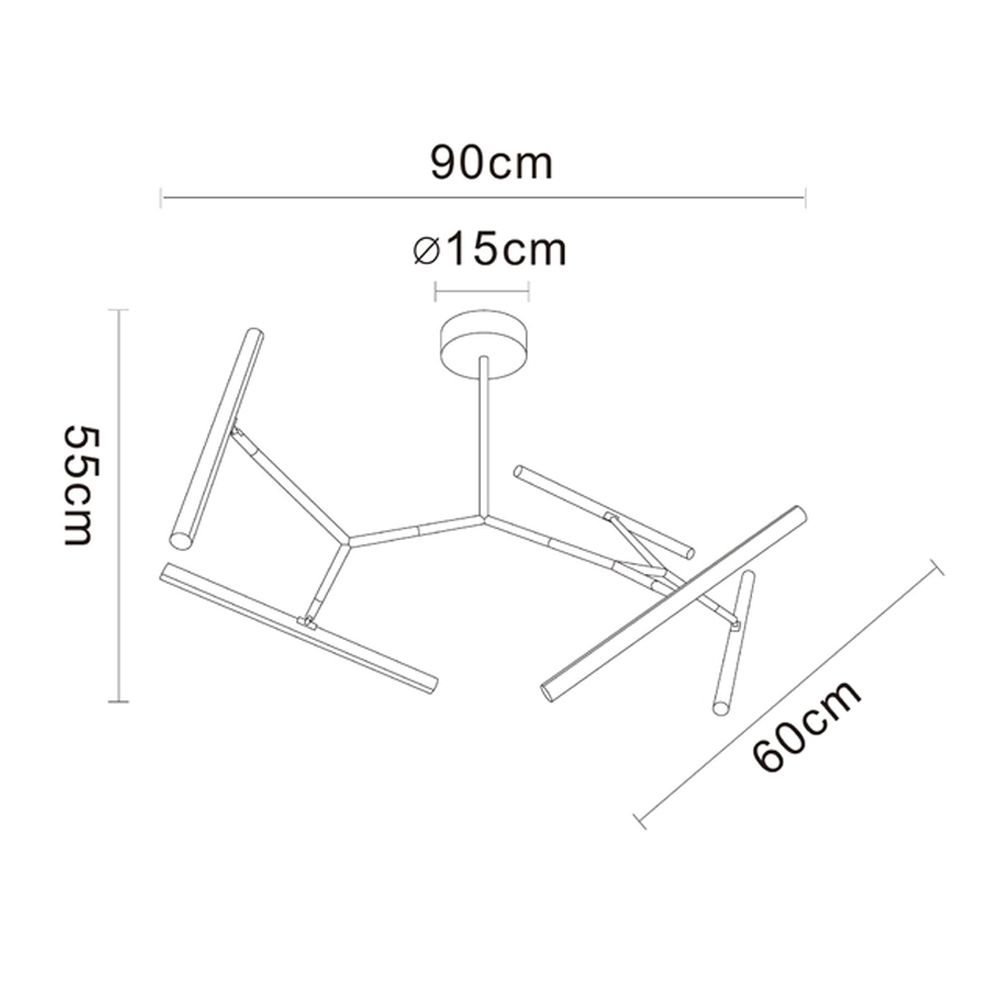 Люстра на штанге Geometry Люстра на штанге Geometry в Волгограде