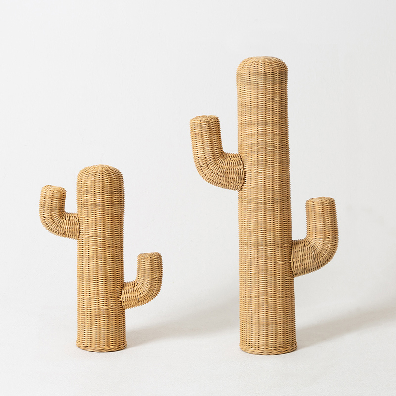 Статуэтка Braided Cactus Древесина Статуэтка Braided Cactus Древесина в Волгограде | Loft Concept