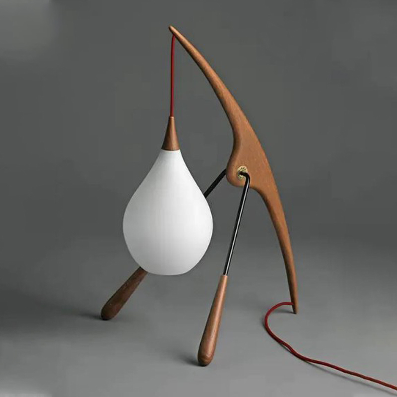 Настольная лампа Malcom Table Lamp Древесина Настольная лампа Malcom Table Lamp Древесина в Волгограде | Loft Concept