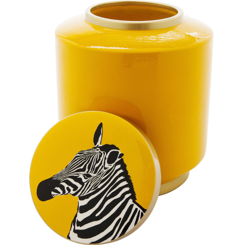 Ваза с крышкой Yellow Zebra Желтый Ваза с крышкой Yellow Zebra Желтый в Волгограде | Loft Concept