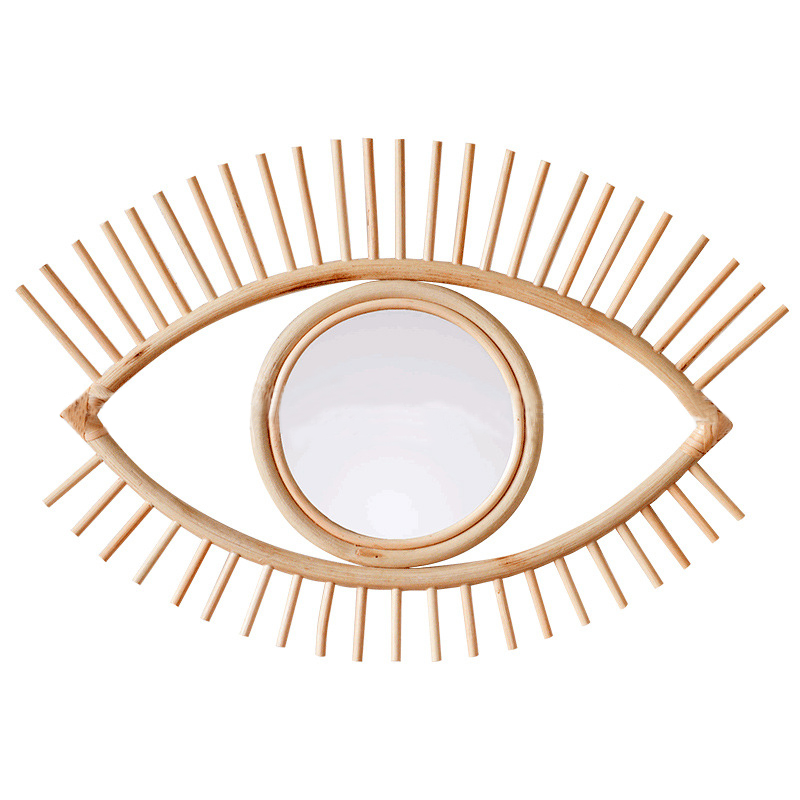 Зеркало Eye Wicker Mirror Древесина Зеркало Eye Wicker Mirror Древесина в Волгограде | Loft Concept