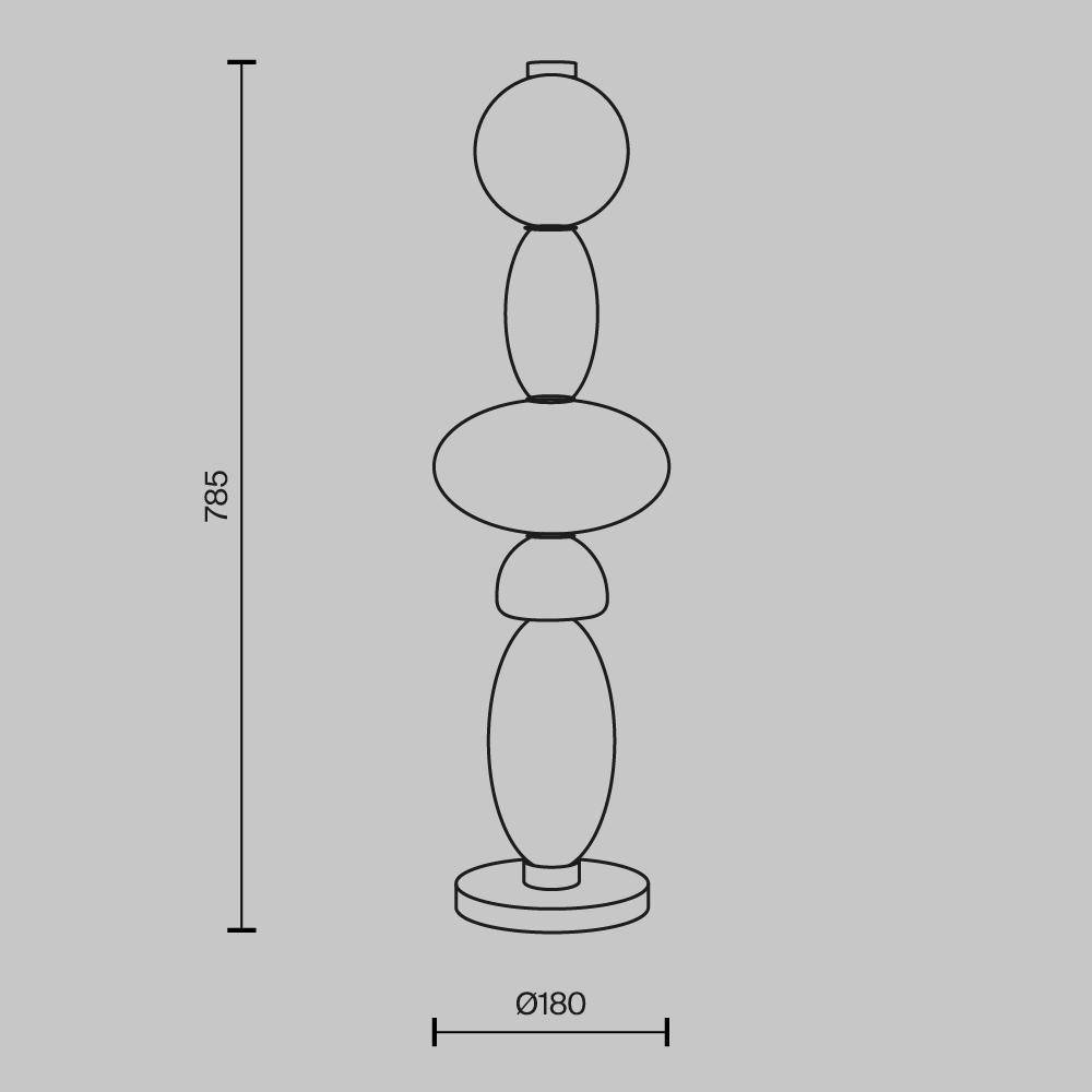Настольный светильник Adore 3000К 23Вт в Волгограде