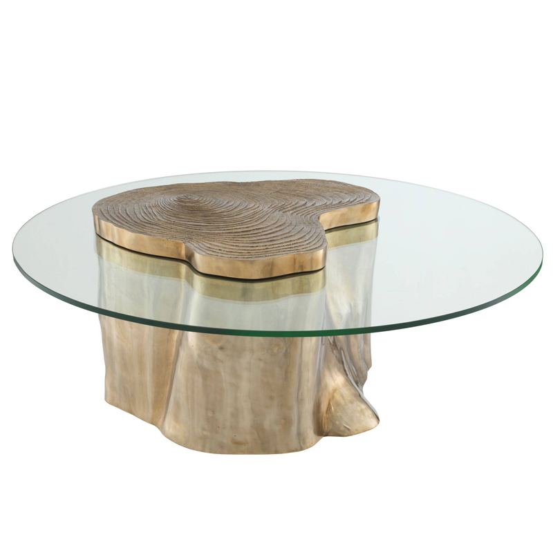 Кофейный стол Eichholtz Coffee Table Urban Латунь Прозрачный Кофейный стол Eichholtz Coffee Table Urban Латунь Прозрачный в Волгограде | Loft Concept