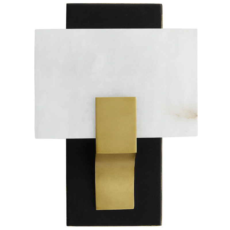 Бра LUNA SCONCE Латунь Белый Черный Бра LUNA SCONCE Латунь Белый Черный в Волгограде | Loft Concept
