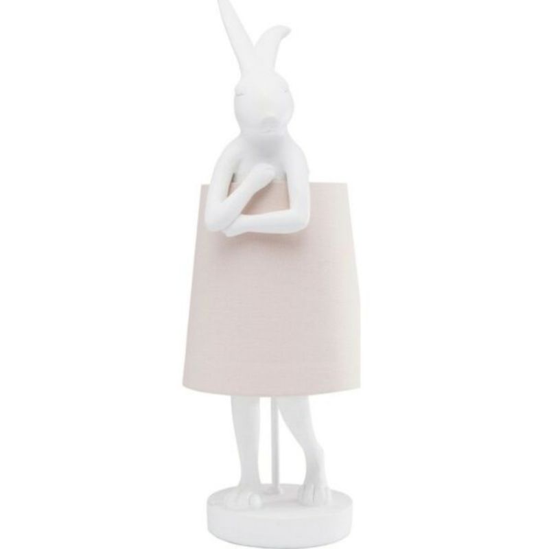 Настольная лампа The White Hare Розовый Белый Настольная лампа The White Hare Розовый Белый в Волгограде | Loft Concept