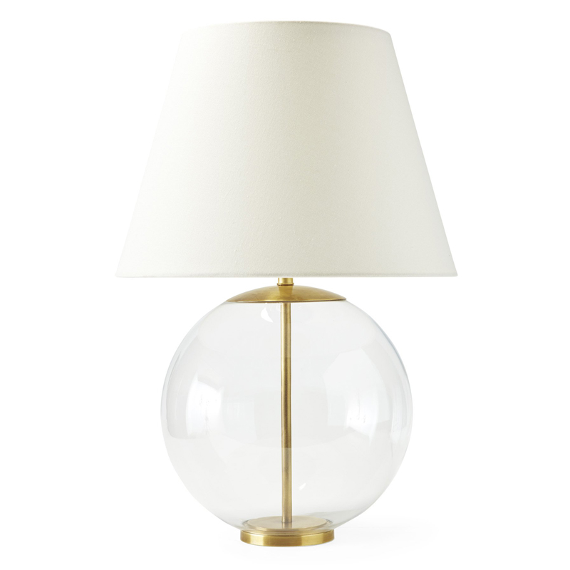 Настольная лампа Emory Table Lamp Gold Золотой Прозрачный (Transparent) Белый Настольная лампа Emory Table Lamp Gold Золотой Прозрачный (Transparent) Белый в Волгограде | Loft Concept