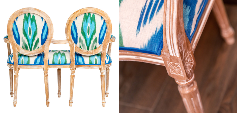Диванетка с узором Ikat Pattern Диванетка с узором Ikat Pattern - Loft-Concept в Волгограде