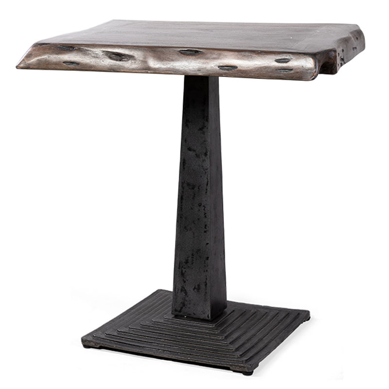 Обеденный стол Nathan Table 76 Черный Коричневый Обеденный стол Nathan Table 76 Черный Коричневый в Волгограде | Loft Concept