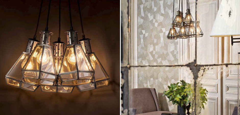 Подвесной светильник Eichholtz Hanging Lamp Polygon - Loft-Concept в Волгограде