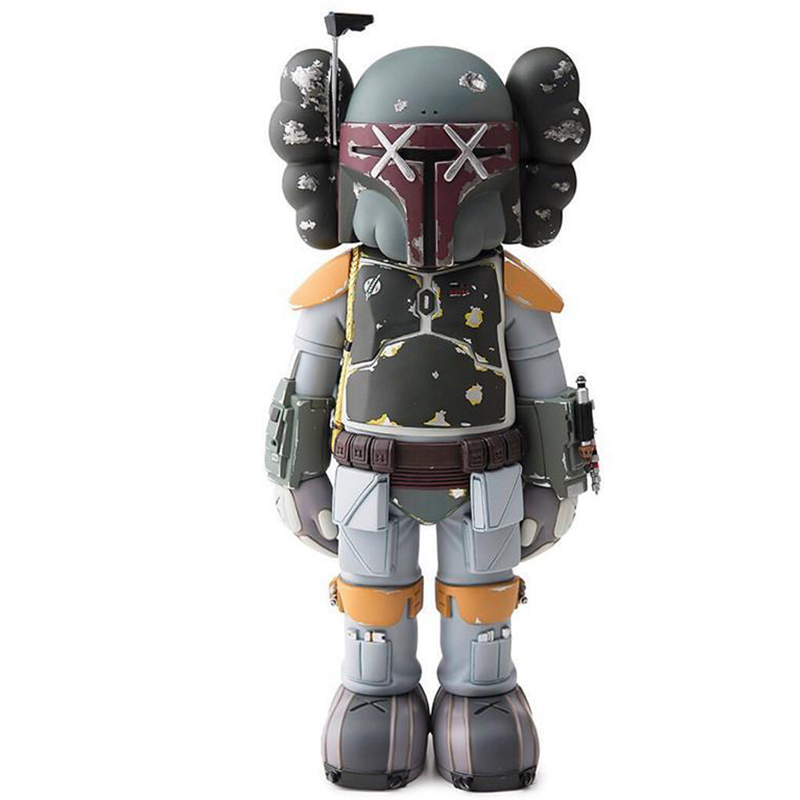 Статуэтка KAWS Star Wars Boba Fett Ver Серый Красный Оранжевый Светло-серый Статуэтка KAWS Star Wars Boba Fett Ver Серый Красный Оранжевый Светло-серый в Волгограде | Loft Concept