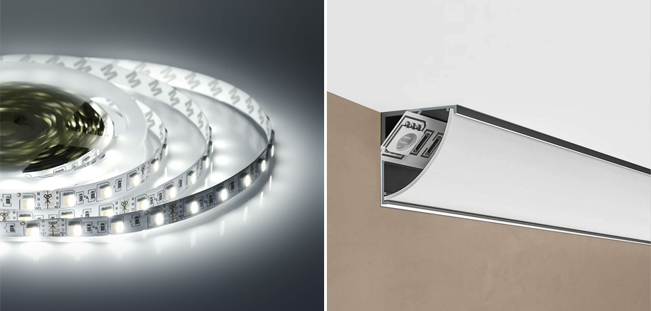 Светодиодная лента 14,4W/m 60LED/m 5050SMD холодный белый/теплый белый 5M Светодиодная лента 14,4W/m 60LED/m 5050SMD холодный белый/теплый белый 5M - Loft-Concept в Волгограде