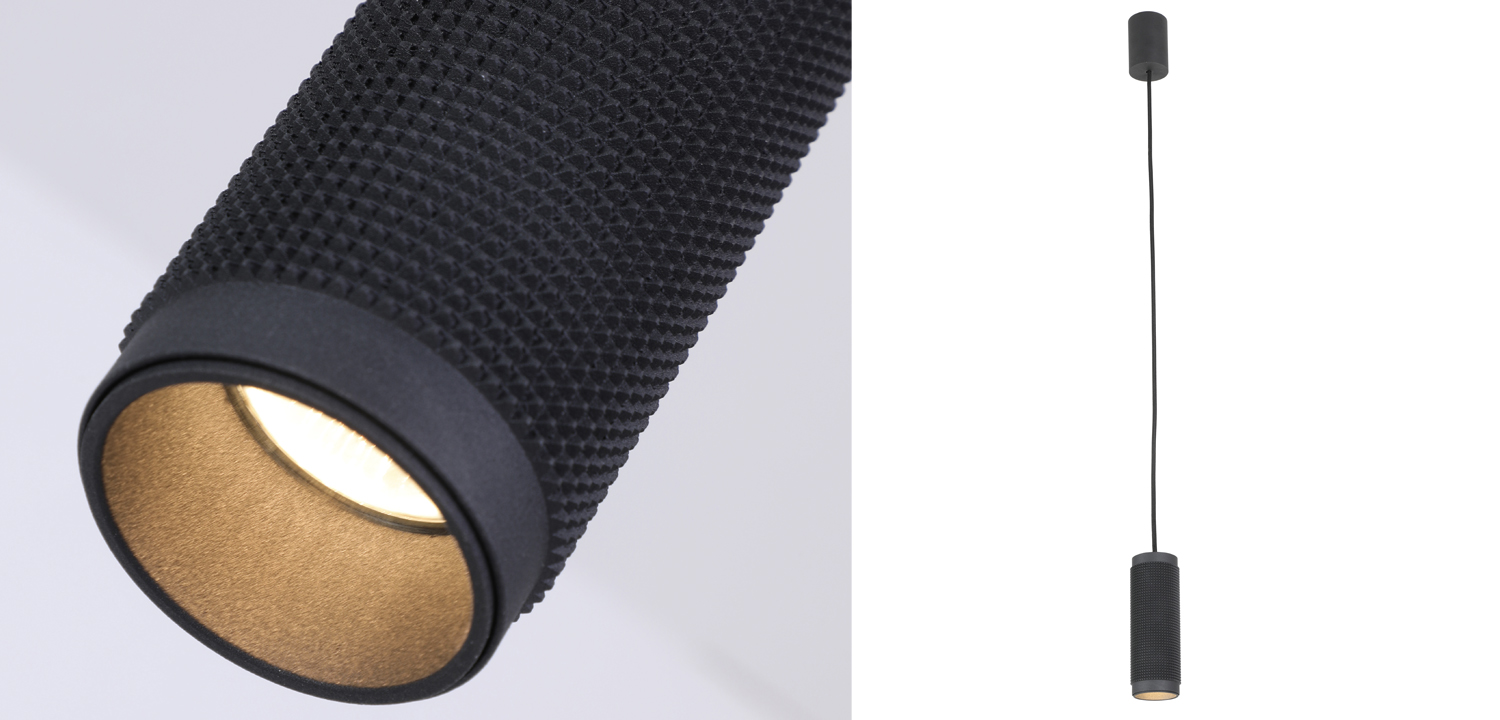 Подвесной светильник Nicolet One black - фото