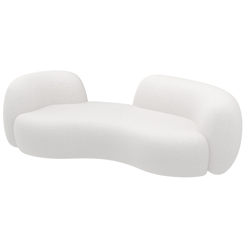 Диван Elliot White Boucle Collection Sofa Белый в Волгограде | Loft Concept 