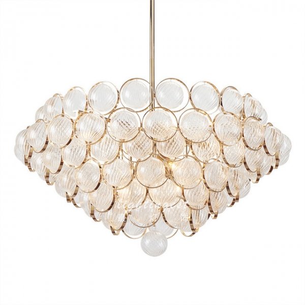 Люстра Atomos Chandelier Designer Reproduction Глянцевое золото Люстра Atomos Chandelier Designer Reproduction Глянцевое золото в Волгограде | Loft Concept