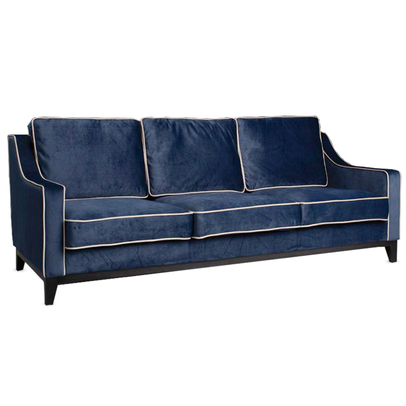 Диван Гринвич Greenwich sofa темно синего цвета Темно-синий Диван Гринвич Greenwich sofa темно синего цвета Темно-синий в Волгограде | Loft Concept
