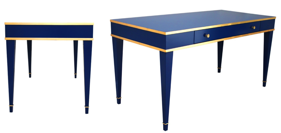Письменный стол Kelly Desk Синий Письменный стол Kelly Desk Синий - Loft-Concept в Волгограде