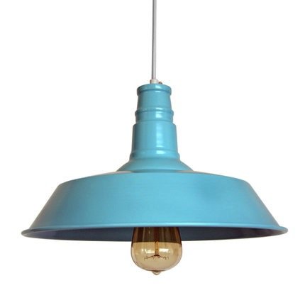 Подвесной светильник Loft Blue Bell Голубой пастельный Подвесной светильник Loft Blue Bell Голубой пастельный в Волгограде | Loft Concept