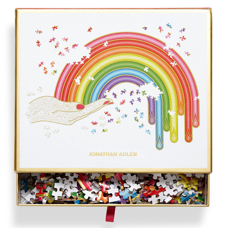 Пазлы RAINBOW HAND SHAPED PUZZLE Jonathan Adler Мульти Пазлы RAINBOW HAND SHAPED PUZZLE Jonathan Adler Мульти в Волгограде | Loft Concept