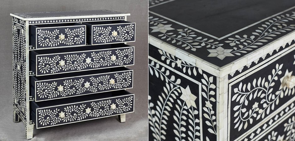 Комод Inlaid Bone Stars Комод Inlaid Bone Stars - Loft-Concept в Волгограде