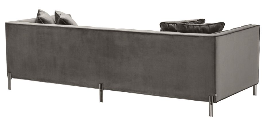 Диван Eichholtz Sofa Sienna grey - фото №2