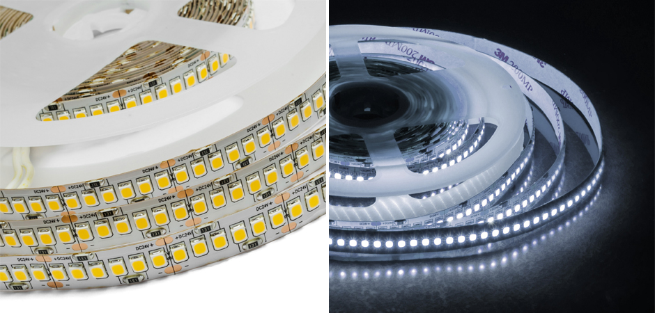 Светодиодная лента 26W/m 240LED/m 2835SMD 5м дневной белый Светодиодная лента 26W/m 240LED/m 2835SMD 5м дневной белый - Loft-Concept в Волгограде