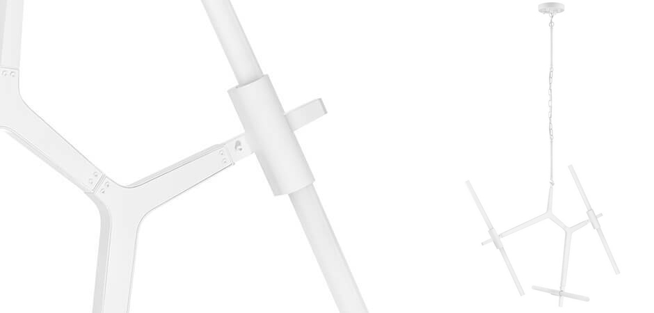 Люстра Агнес Chandelier White 6 Люстра Агнес Chandelier White 6 - Loft-Concept в Волгограде