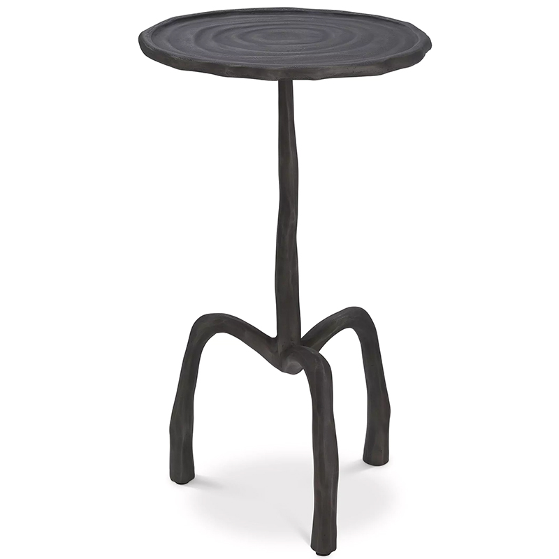 Приставной стол Eichholtz Side Table Kubu S Темная бронза Черный Приставной стол Eichholtz Side Table Kubu S Темная бронза Черный в Волгограде | Loft Concept