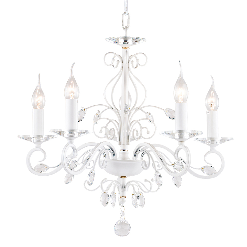 Люстра Magali Chandelier 57 Белый Прозрачный Люстра Magali Chandelier 57 Белый Прозрачный в Волгограде | Loft Concept