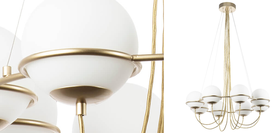 Люстра Melissa Chandelier Champagne 8 Люстра Melissa Chandelier Champagne 8 - Loft-Concept в Волгограде
