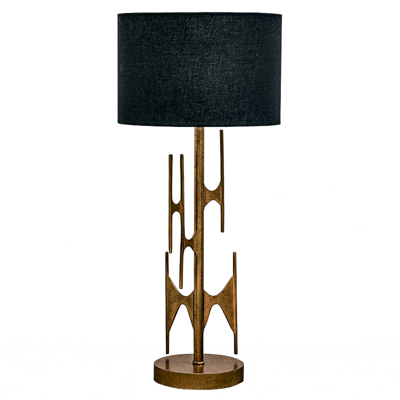 Настольная лампа Flabanico Table lamp Винтажная латунь Черный Настольная лампа Flabanico Table lamp Винтажная латунь Черный в Волгограде | Loft Concept