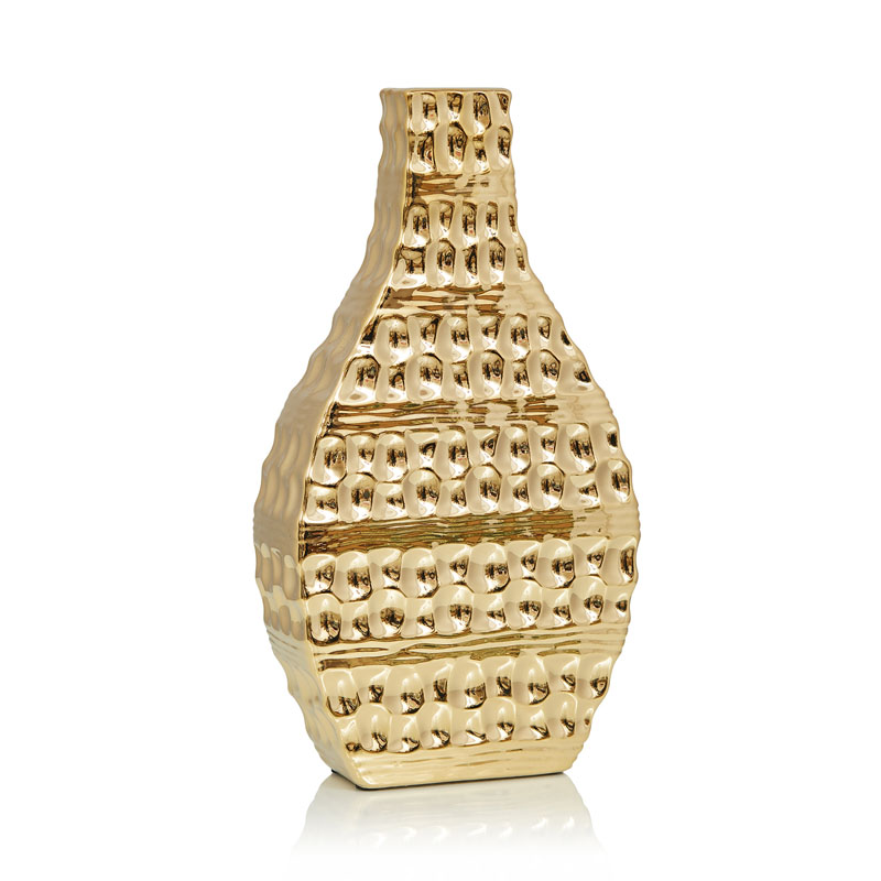Ваза Fiesta Vase II Золотой Ваза Fiesta Vase II Золотой в Волгограде | Loft Concept