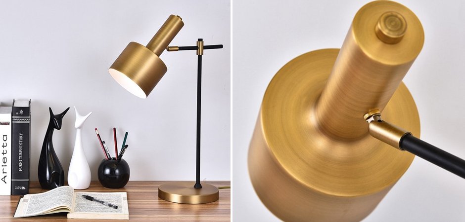 Настольная лампа Margarita Brass Table Lamp Настольная лампа Margarita Brass Table Lamp - Loft-Concept в Волгограде