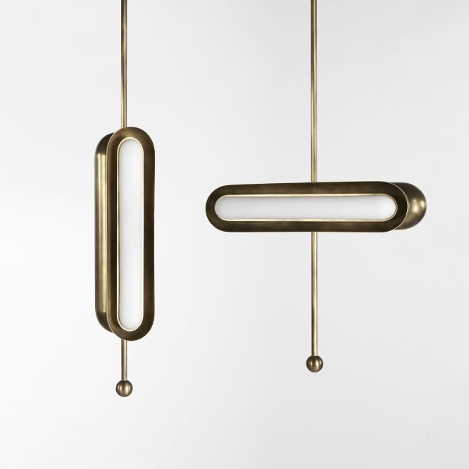 Подвесной светильник CIRCUIT PENDANT HORIZONTAL & VERTICAL Золотой Белый Подвесной светильник CIRCUIT PENDANT HORIZONTAL & VERTICAL Золотой Белый в Волгограде | Loft Concept