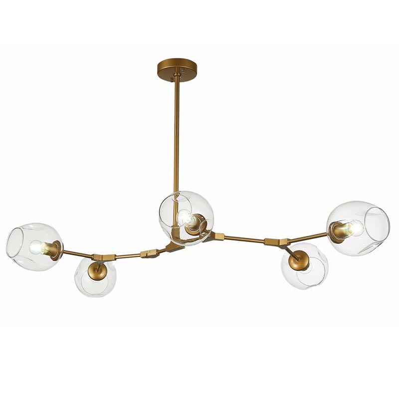 Люстра Branching Bubble Chandelier 5 gold Золотой Люстра Branching Bubble Chandelier 5 gold Золотой в Волгограде | Loft Concept