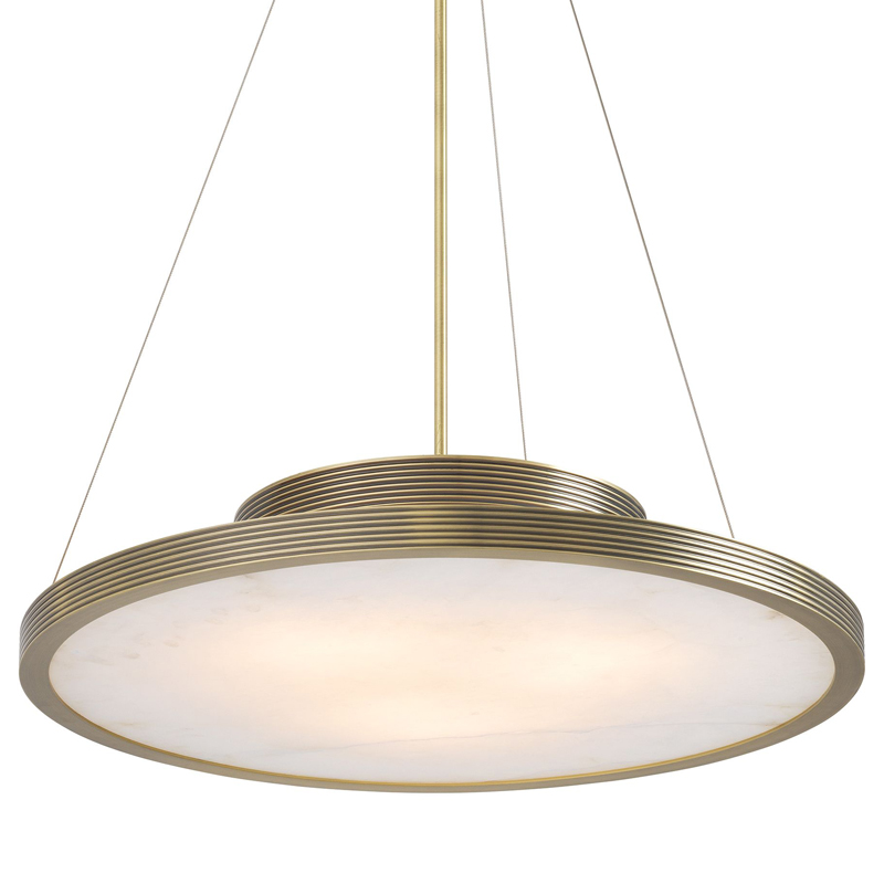 Люстра Eichholtz Chandelier Pullman Латунь Белый Люстра Eichholtz Chandelier Pullman Латунь Белый в Волгограде | Loft Concept