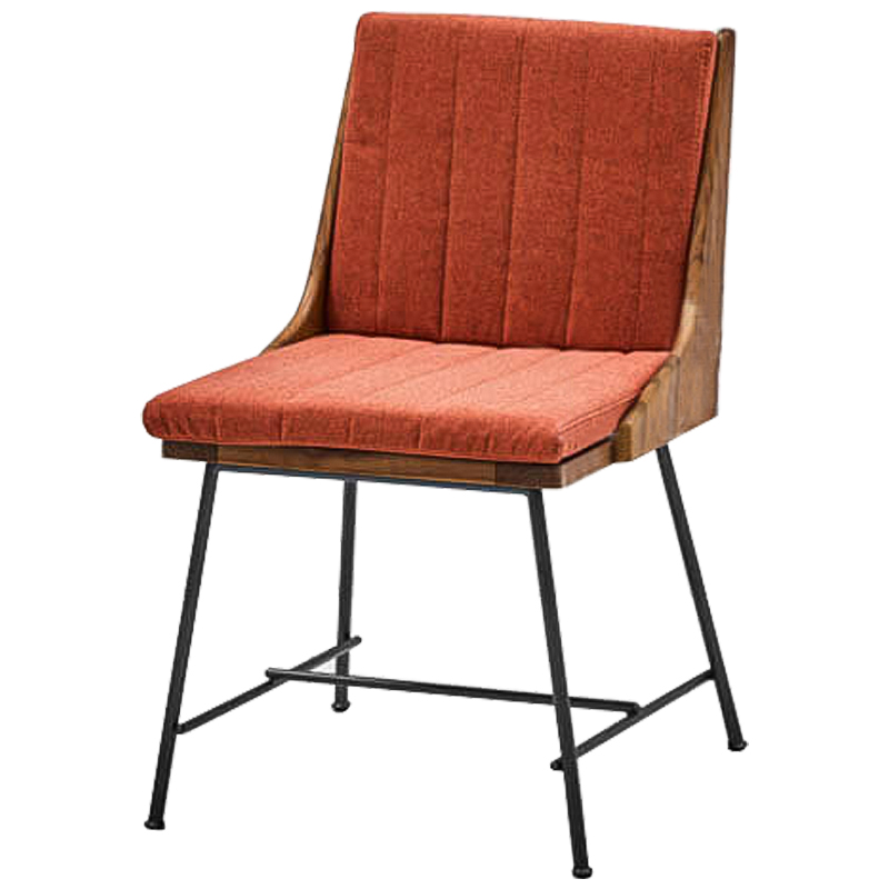 Стул Eoran Stool Коричневый Черный Коралловый Стул Eoran Stool Коричневый Черный Коралловый в Волгограде | Loft Concept