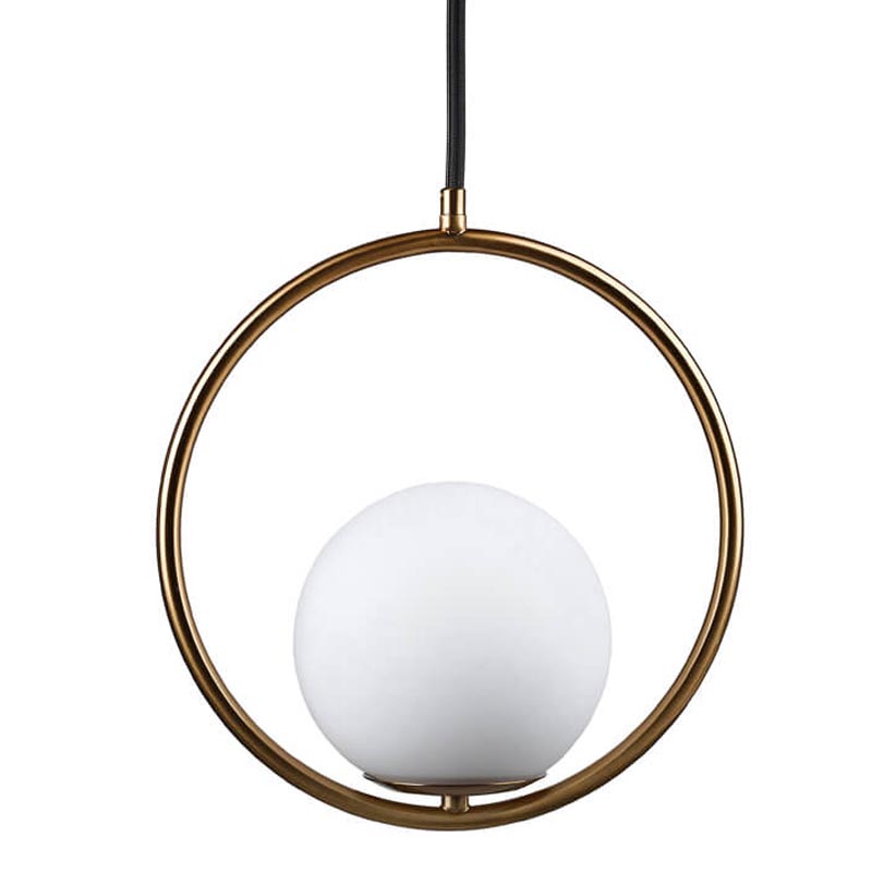 Подвесной светильник B.LUX C Ball circle copper Белый Медь Подвесной светильник B.LUX C Ball circle copper Белый Медь в Волгограде | Loft Concept