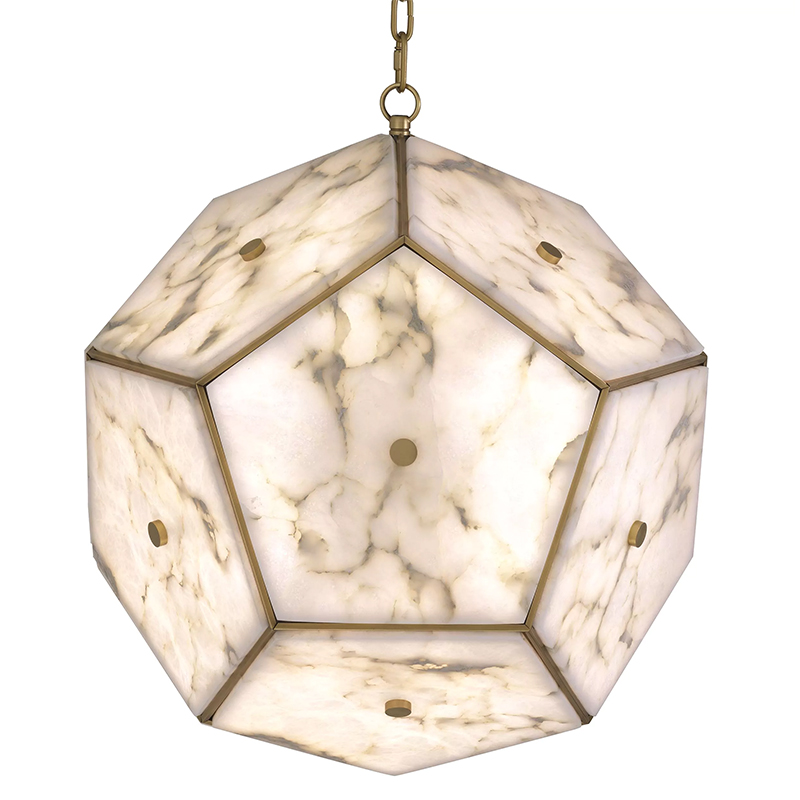 Люстра Eichholtz Lantern Gallo Белый Белый Мрамор Bianco Латунь Люстра Eichholtz Lantern Gallo Белый Белый Мрамор Bianco Латунь в Волгограде | Loft Concept