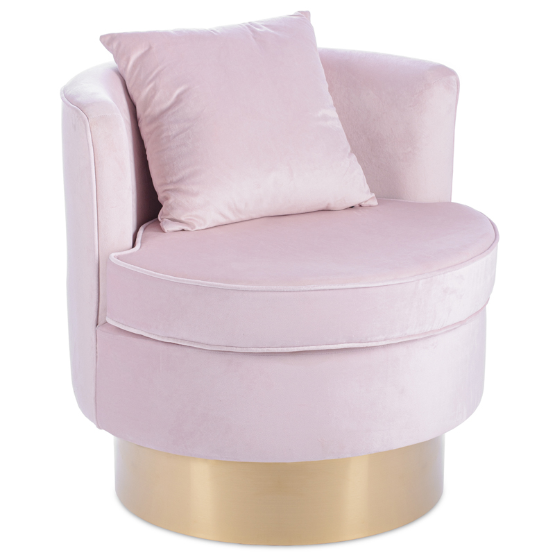 Кресло Cathal Chair Golden Belt Розовый пастельный Золотой Кресло Cathal Chair Golden Belt Розовый пастельный Золотой в Волгограде | Loft Concept