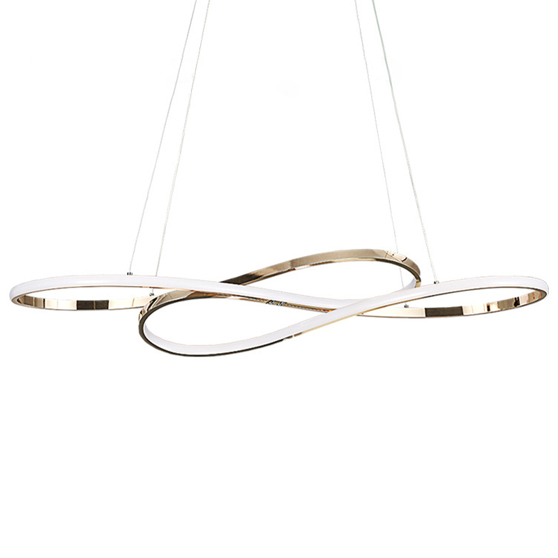 Светодиодная люстра в виде спирали Spiral Lighting Gold Глянцевое золото Светодиодная люстра в виде спирали Spiral Lighting Gold Глянцевое золото в Волгограде | Loft Concept