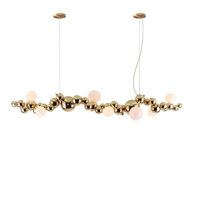 Люстра BUBBLY 8 BY ROSIE LI TRIODE DESIGN Глянцевое золото Люстра BUBBLY 8 BY ROSIE LI TRIODE DESIGN Глянцевое золото в Волгограде | Loft Concept