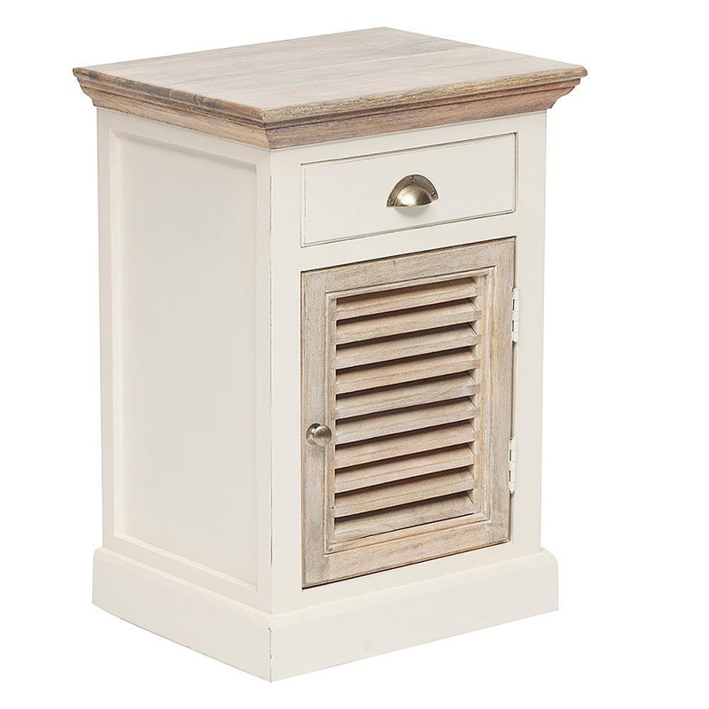 Тумба Edmon Nightstand Белый Древесина Тумба Edmon Nightstand Белый Древесина в Волгограде | Loft Concept