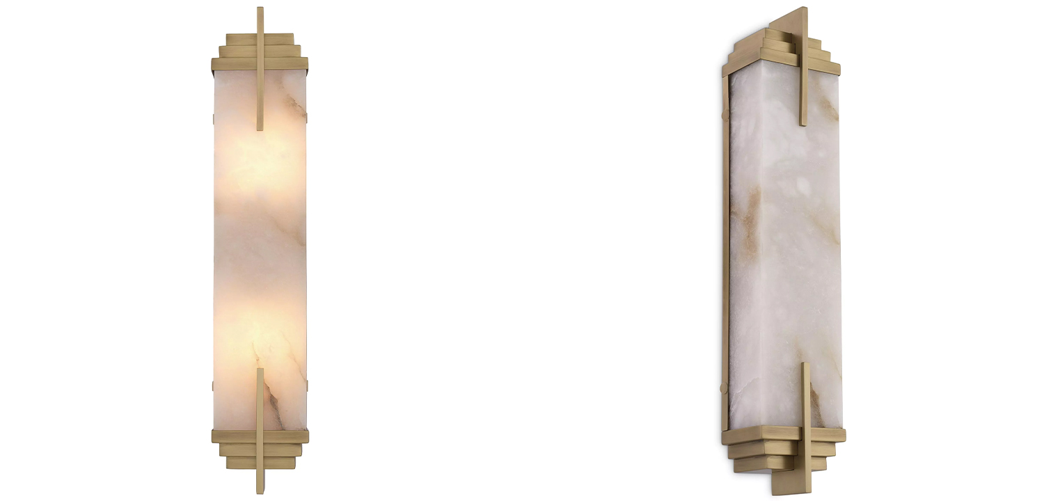 Бра Eichholtz Wall Lamp Harman Brass - фото №1
