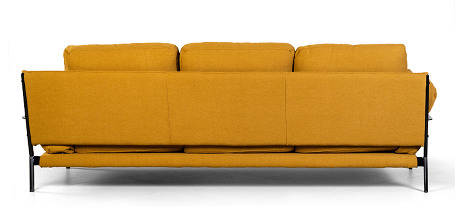 Диван Harald Mustard Sofa - фото №1